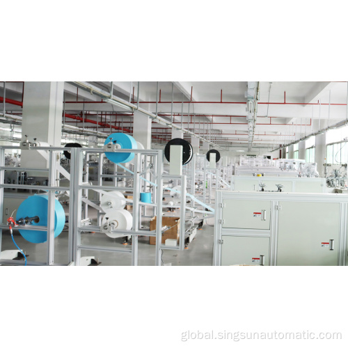 High Mask Face Machin Aluminum Frame Full Automated Mask Maker Machine Supplier